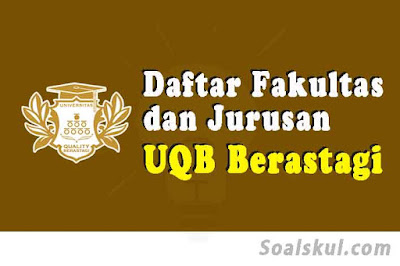 daftar fakultas jurusan uqb berastagi