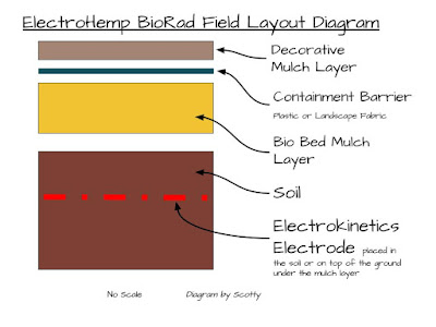 ElectroHemp BioRad Field Layout Treatment Diagram