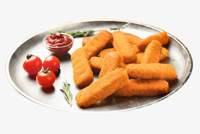 Chicken Fingers with Curried Ketchup