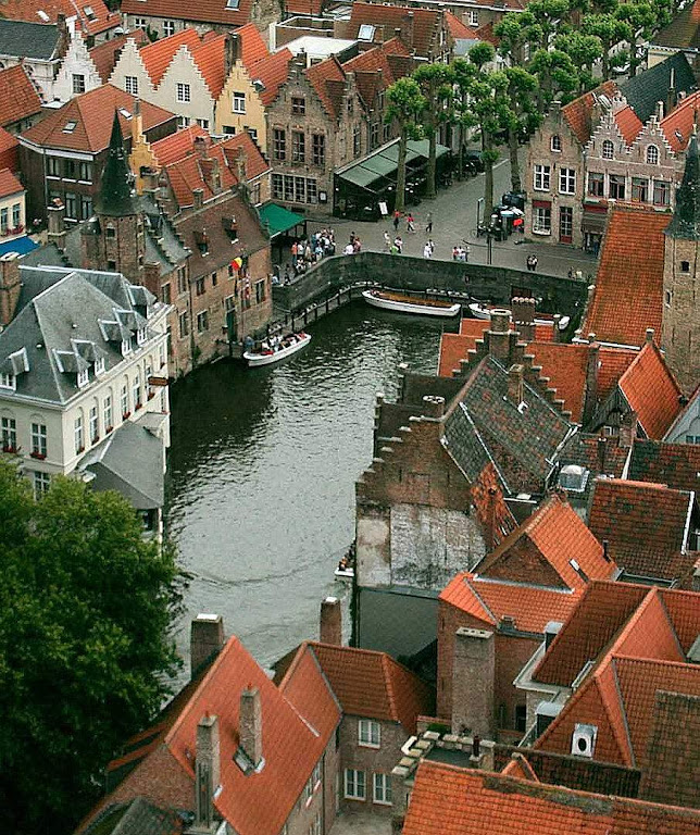 Bruges, na Bélgica.