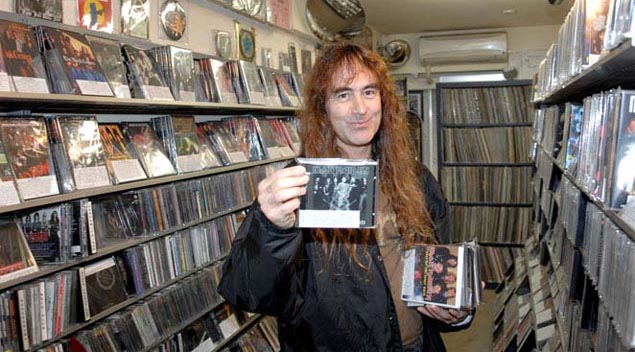 Os dez discos favoritos de Steve Harris