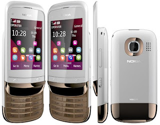 Nokia C2-03 Golden White