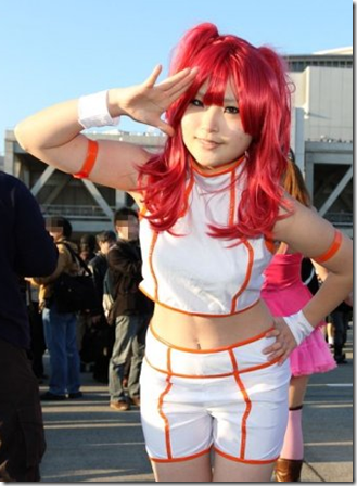 gundam 00 cosplay - nena trinity