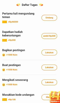 daftar tugas di aplikasi hello