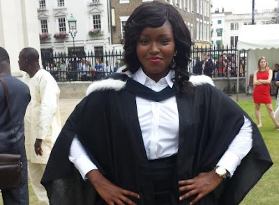 Cambridge graduate Precious Oyelade