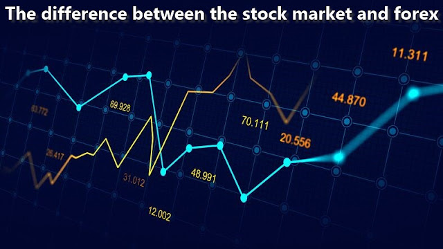 The difference between the stock market and forex