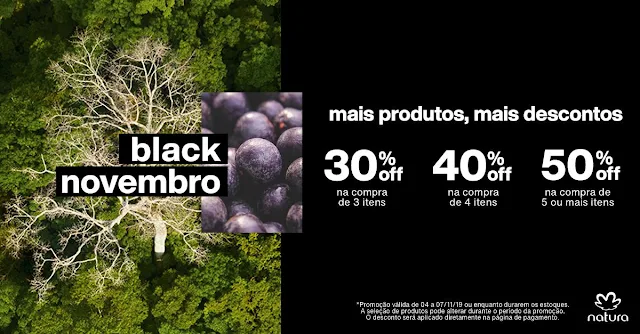 Black Friday Natura 2019