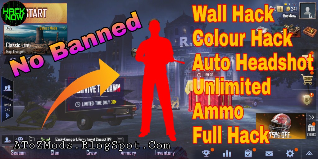 How To Hack PUBG MOBILE v0.11.0 (Wall Hack, Aim Bot, Color Hack) - 