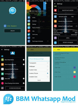 BBM MOD Whatsapp Ultimate Apk Terbaru Change Background 2.11.0.16