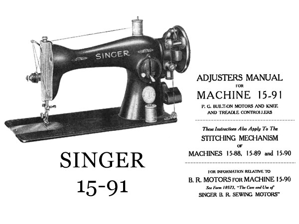Singer Service Manual, Singer Parts Diagram, Vintage Singer Settings