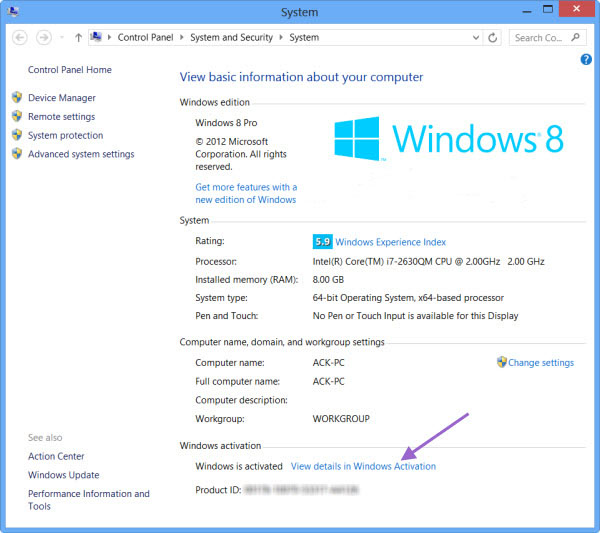 Aktivasi Windows 8 dengan Skype