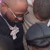 Davido Praying With Crew Before A Show, One Holding Hennessy, Fans React