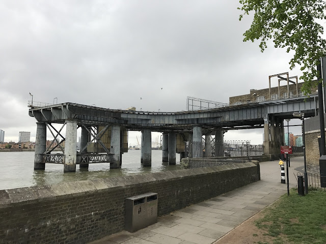 Coal jetty, Greenwich Power Station, London