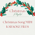 Christmas Song MIDI KARAOKE FILES