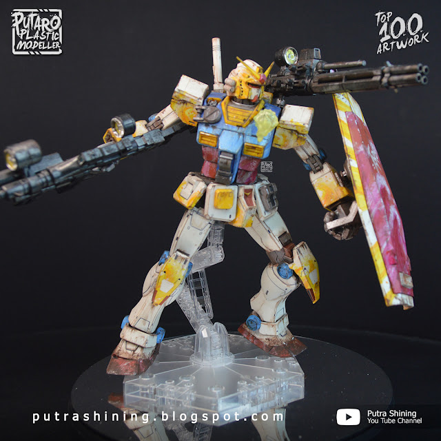 Putra Shining Top 100 Artwork | Gunpla | Transformers | Toys | Customize Weathering