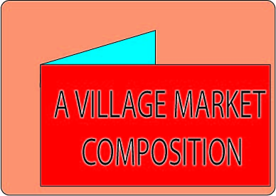 A Village Market Composition