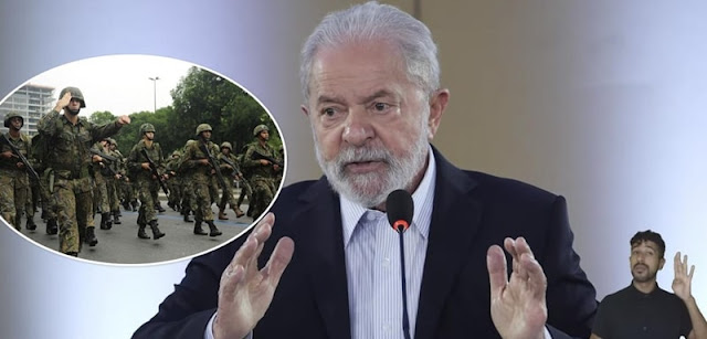 Lula diz que militares precisam ser nacionalistas e saber que sem cidadania não há soberania