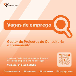 Vaga – Gestor de Projectos de Consultoria e Treinamento