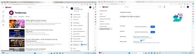 Elimina tu canal de YouTube