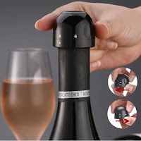 Silicone Vacuum Wine Bottle Cap Stopper Retain Freshness