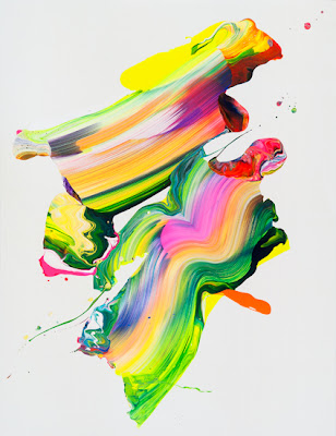 yago hortal,abstract, colourful and expressive firework