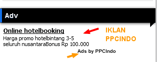 Cara memasang iklan ppcindo di blog