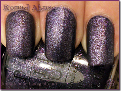 Opi Ink Suede Swatch