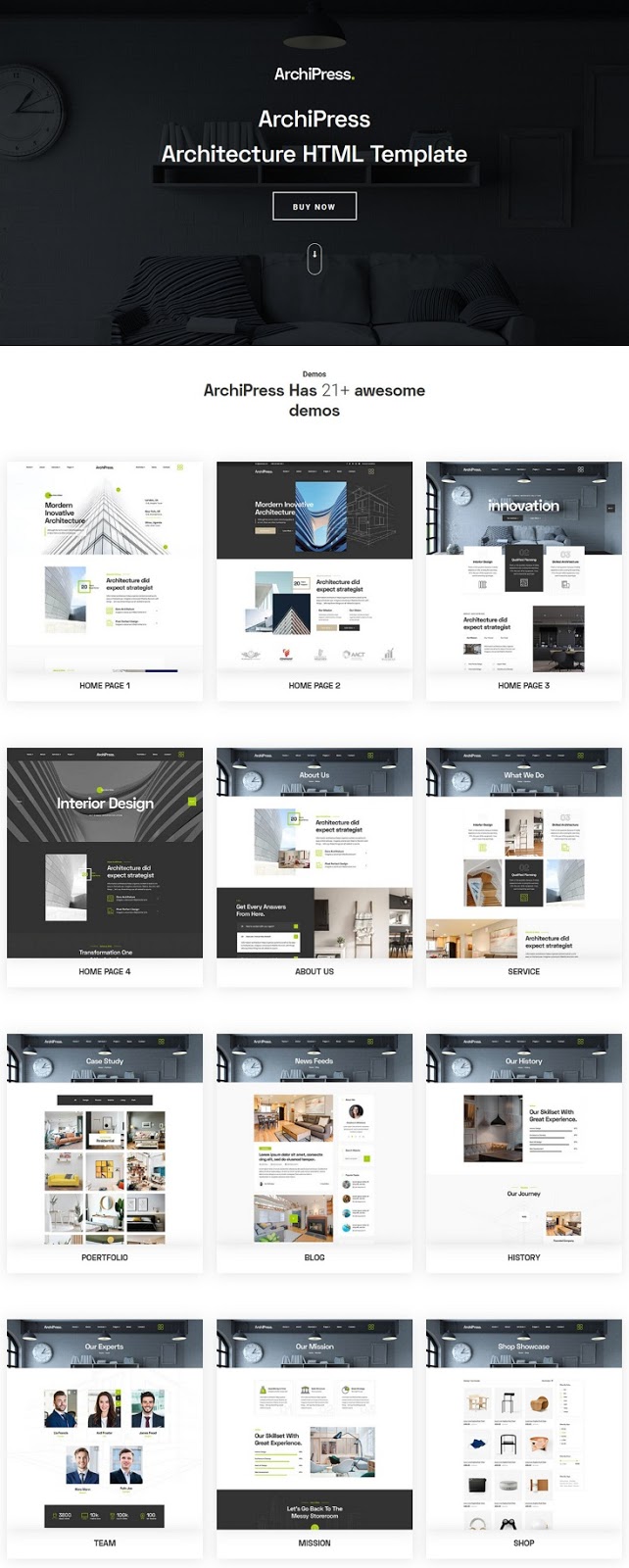 Best Architecture, Agency & Interior Design HTML Template