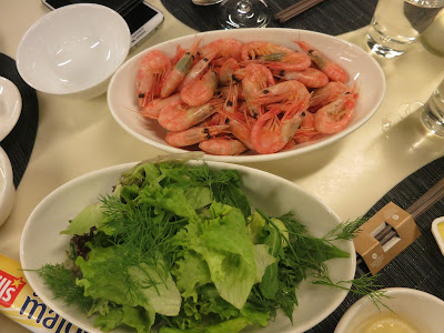 Prawns, Mayonnaise, Bread & Dill