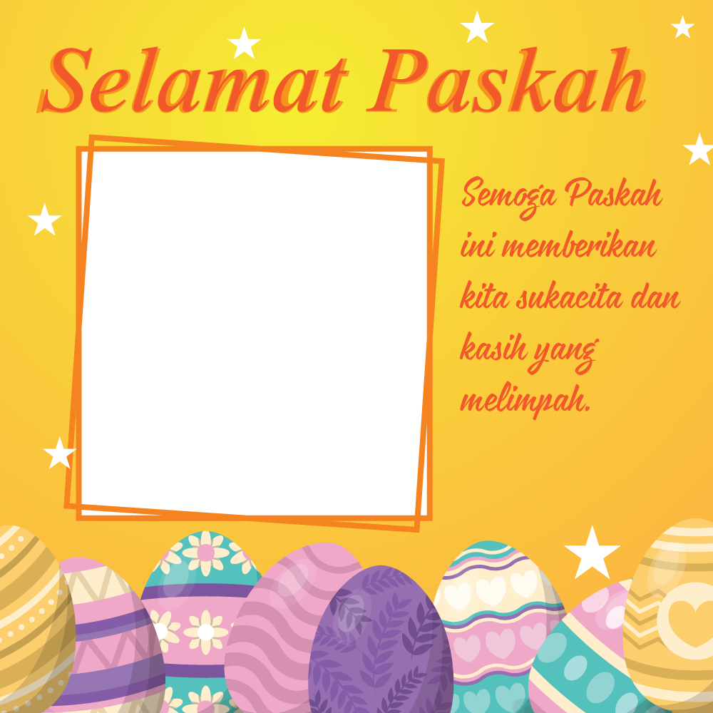 twibbon selamat paskah