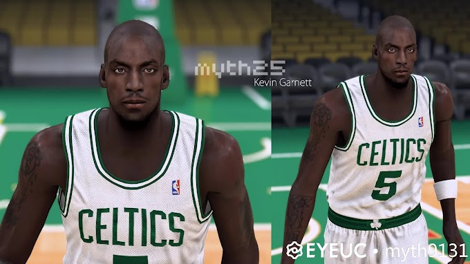 Kevin Garnett Cyberface by Myth25 | NBA 2K22