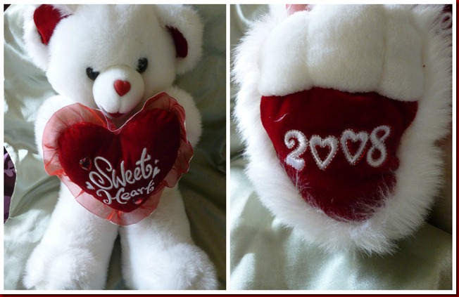 valentine bear
