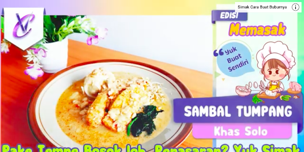 RESEP SAMBAL TUMPANG KHAS SOLO