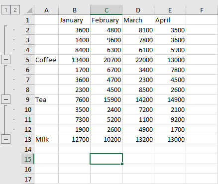 دمج بيانات عدة صفحات في صفحة واحدة في برنامج Excel