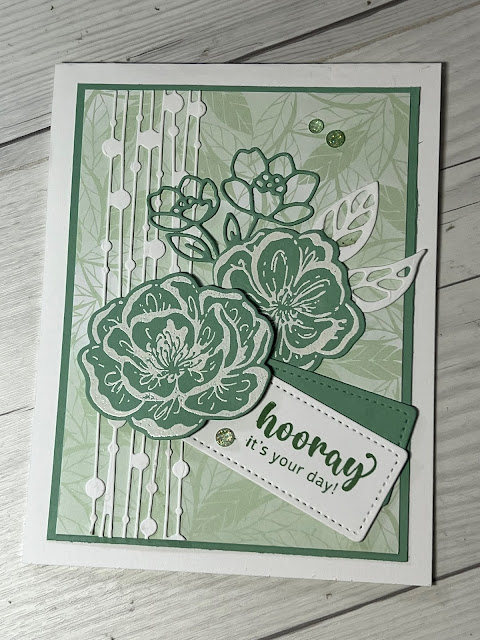 Floral Greeting Card using Irresistible Blooms Bundle from Stampin' Up!