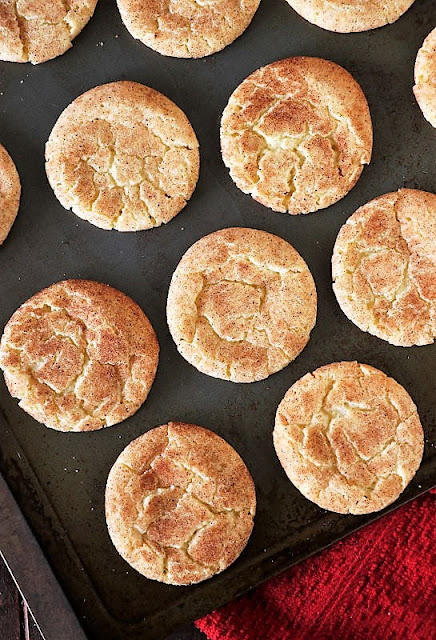 Pan of Cake Mix Snickerdoodles Image