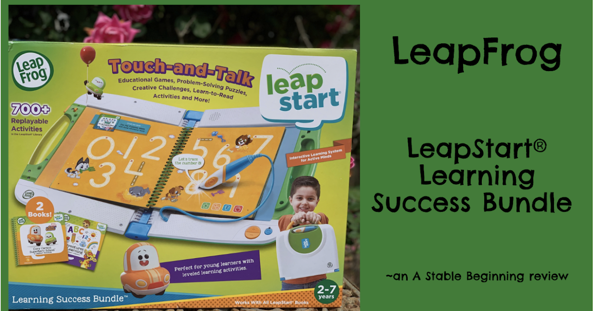 LeapFrog LeapStart Go School Success Bundle Learning System 
