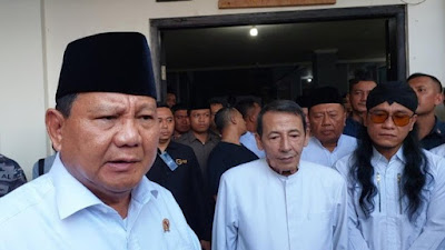  Habis Sowan ke Habib Luthfi, Prabowo Silaturahim ke Ulama  Jatim