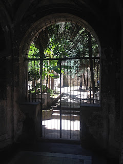 Giardino all'interno di Palazzo Sanfelice