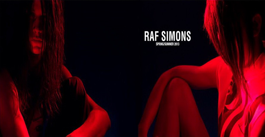 Raf Simons Spring/Summer 2013 campaign — Andrew Westermann and Matthieu Gregoire by Pierre Debusschere