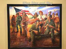 The James Museum Art dedication to the World War Two Navaho Code Talkers