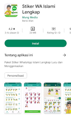 Download Stiker WhatsApp Islami