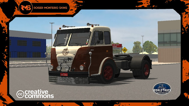 SKINS WORLD TRUCK DRIVING SIMULATOR ROGER MONTEIRO SKINS