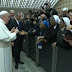 Pope Francis kisses nun after asking her 'Calm yourself, promise you won't bite?' (video)