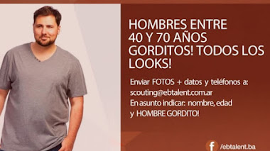 CASTING CALL BUENOS AIRES: Se buscan HOMBRES gorditos entre 40 y 70 años y HOMBRES barbudos ENTRE 40 Y 60 años para PUBLICIDAD