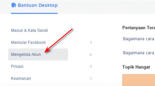 cara menghapus akun fb dengan cepat