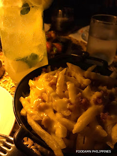 French Fries Overload with dip at Hyde Manila Bar