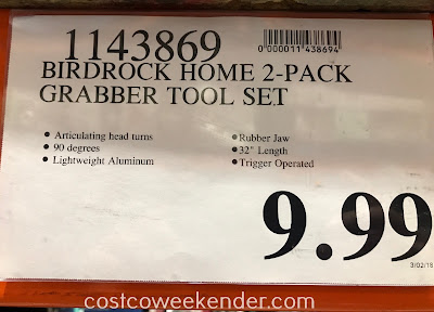 Deal for the Birdrock Home Grabber Tool Set (2 pack) at Costco
