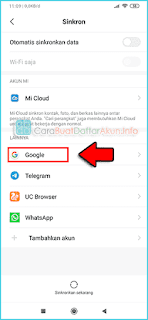 cara menghapus gmail di hp xiaomi