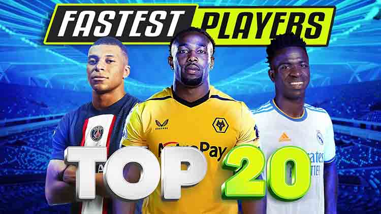 Top 20 Fastest FootBall players